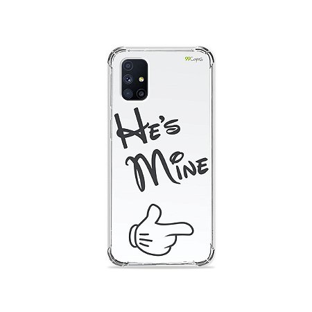 Capa para Galaxy M51 - He's Mine
