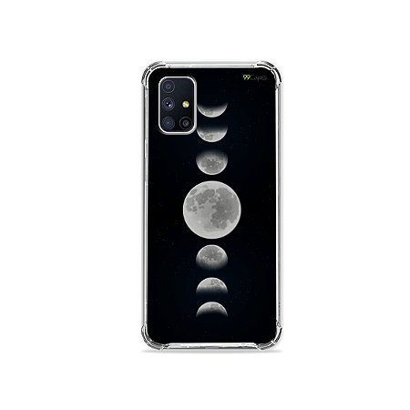 Capa para Galaxy M51 - Fases da Lua