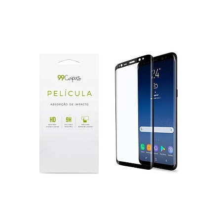 Película de Gel (com bordas) para Galaxy S9 Plus