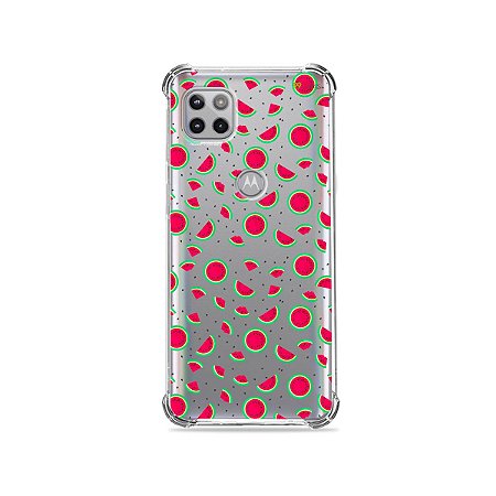 Capa (Transparente) para Moto G 5G - Mini Melancias