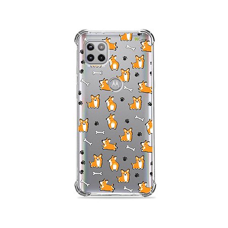 Capa (Transparente) para Moto G 5G - Cãozinho