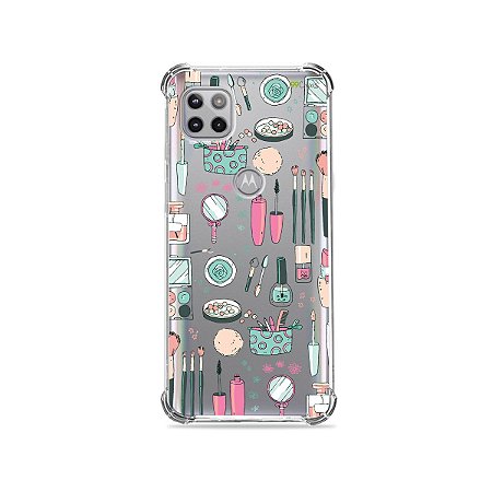 Capa (Transparente) para Moto G 5G - Make Up