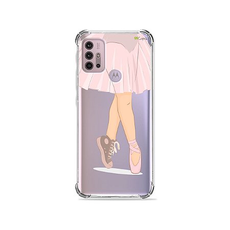 Capa (Transparente) para Moto G30 - Bailarina - 99capas - Capinhas e cases  personalizadas para celular