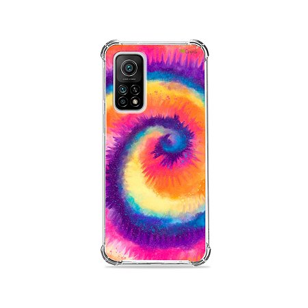 Capa para Xiaomi Mi 10T Pro - Tie Dye Roxo