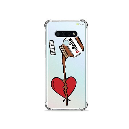 Capa (Transparente) para LG K71 - Nutella