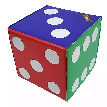 Brinquedo Cubo Dado Com Pontos Redondo Jottplay