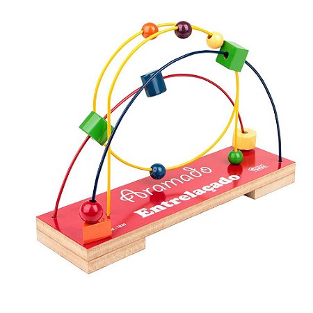 Brinquedo Educativo Aramado Entrelaçado