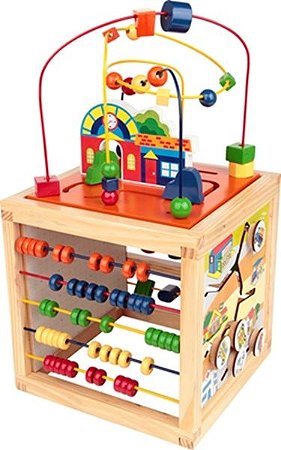 Brinquedo Educativo Aramado Casinha 5 Atividades - Carlu