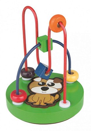 Brinquedo Educativo Mini Aramado - Cachorro - Carlu