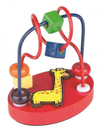 Brinquedo Educativo Mini Aramado - Girafa - Carlu