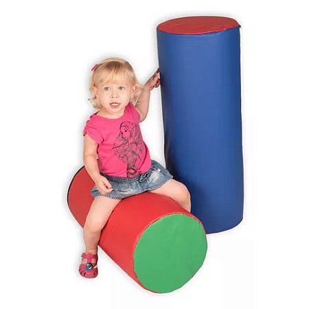 Rolo Sensorial Creche Escolas Fisioterapia 80 x 30 cm