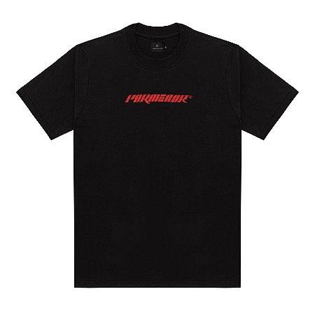 CAMISETA "PORMENOR ®" PRETA | FUNDAMENTO
