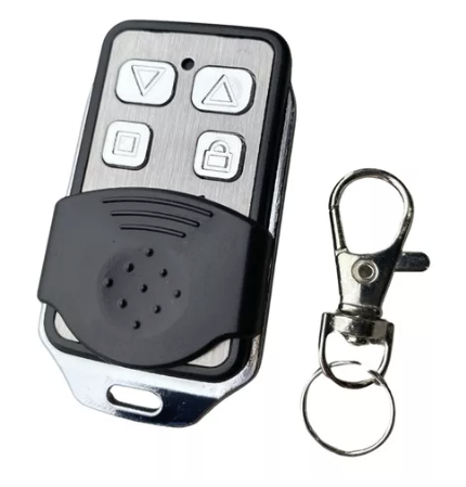 Controle Remoto 01 P/ Porta De Aço Automática Enrolar Mega