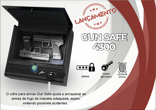 Cofre para armas Gun Safe