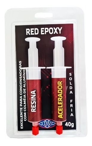 Solda Fria Condensadora Alumínio Red Epoxi T Pro Ar Condicionado