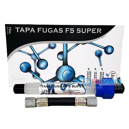 Tapa Fugas F5 Super Químico De Refrigeração Ar Cond. 15 Ml