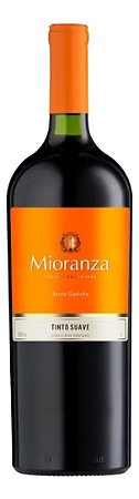Vinho Tinto Suave De Mesa Mioranza Garrafa Com Rolha 1 Litro