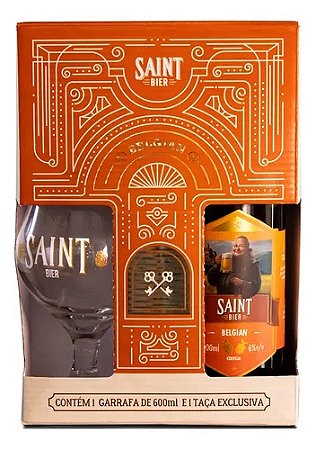 Kit Cerveja Saint Bier Belgian 600ml + Taça