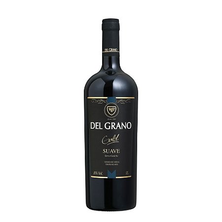 Vinho Del Grano Tinto De Mesa Suave Tradicional 1 Litro