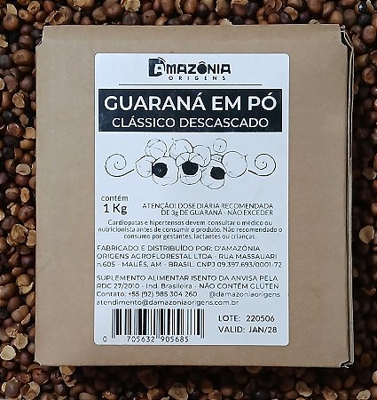 Guaraná em Pó - Clássico 1Kg