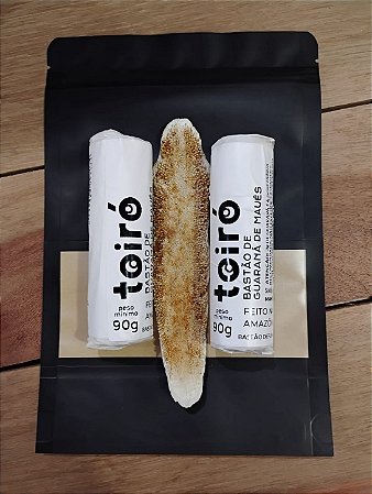 Kit 2 bastões de guaraná 90g e lingua de pirarucu