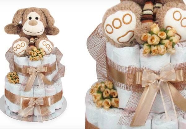 Bolo de Fraldas Animal 2