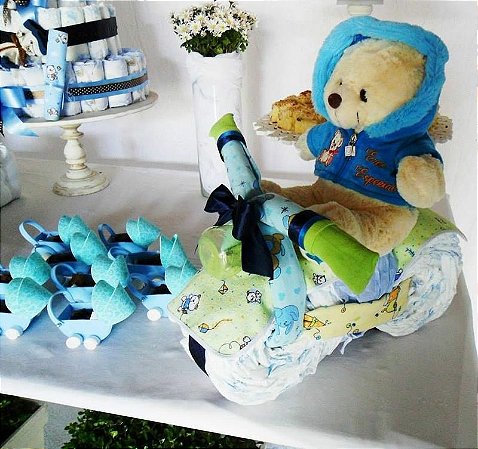 Motocicleta de fraldas boy