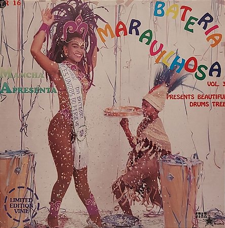 LP Various – Mancha - Apresenta Bateria Maravilhosa (Presents Beautiful Drums) Vol. 3