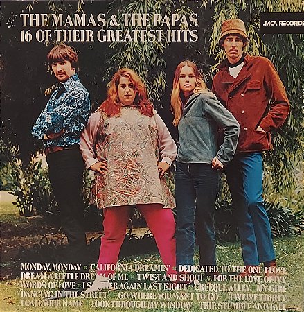 LP The Mamas & The Papas – 16 Of Their Greatest Hits