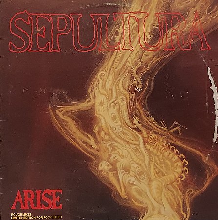 LP Sepultura – Arise (Rough Mixes Limited Edition For Rock In Rio)