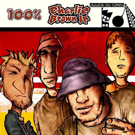 Vinil Charlie Brown Jr. - 100% Charlie Brown Jr - Abalando A Sua