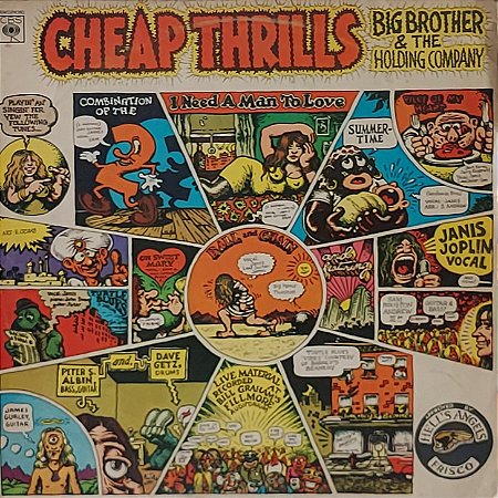 LP Big Brother & The Holding Company ‎– Cheap Thrills