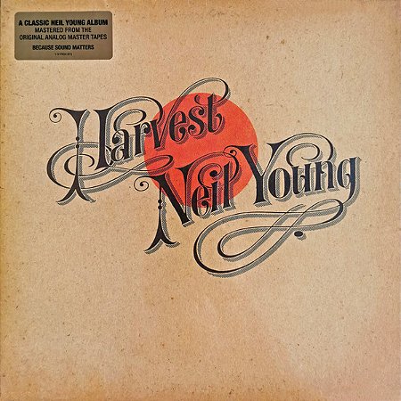 LP Neil Young ‎– Harvest
