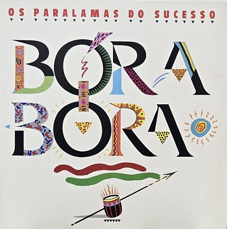 LP Os Paralamas Do Sucesso ‎– Bora-Bora - C/encarte - O Beco