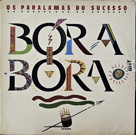LP Os Paralamas Do Sucesso ‎– Bora-Bora - C/encarte - O Beco