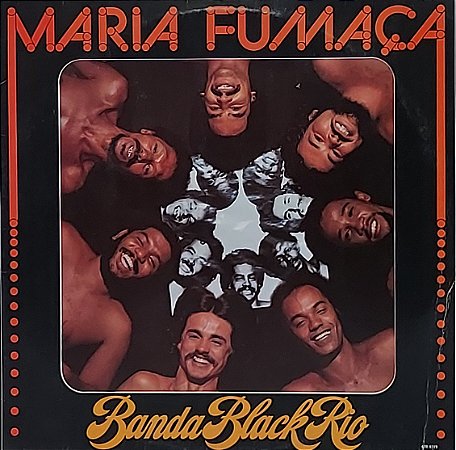 LP Banda Black Rio ‎– Maria Fumaça - 1988