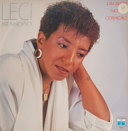 LP Leci Brandão ‎– Um Beijo No Seu Coração