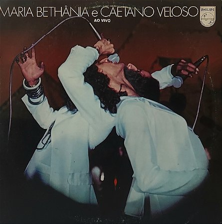 LP Maria Bethânia E Caetano Veloso ‎– Ao Vivo