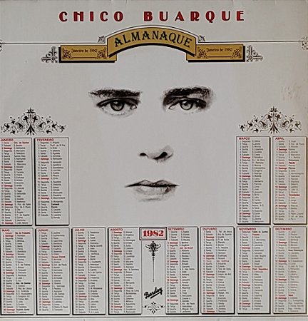 LP Chico Buarque ‎– Almanaque