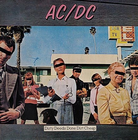 LP AC/DC ‎– Dirty Deeds Done Dirt Cheap