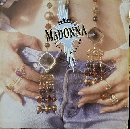 LP Madonna ‎– Like A Prayer - C/encarte