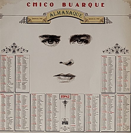 LP Chico Buarque ‎– Almanaque