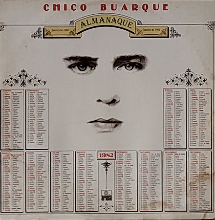 LP Chico Buarque ‎– Almanaque