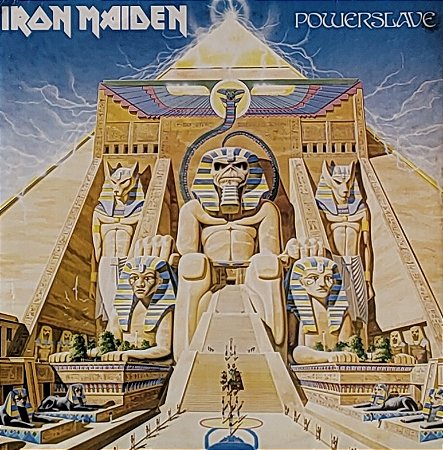 LP Iron Maiden ‎– Powerslave - 1990 - Misprint