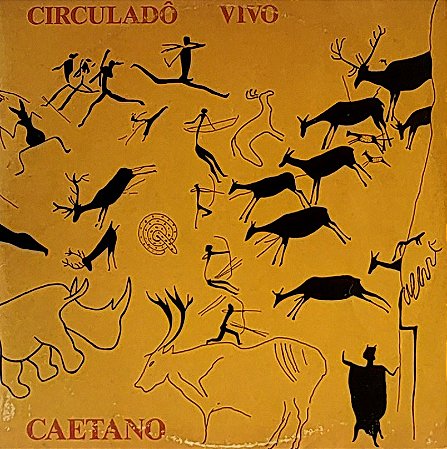 LP Caetano Veloso ‎– Circuladô Vivo