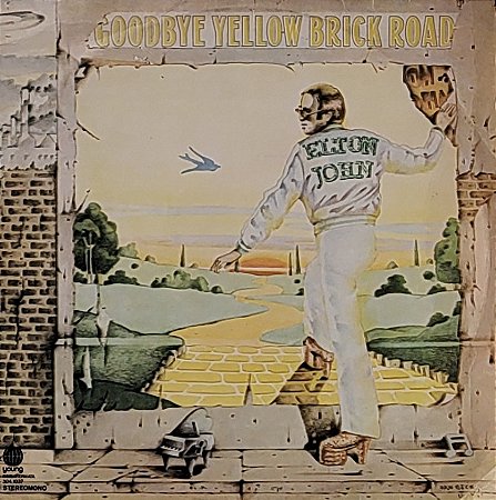 LP Elton John ‎– Goodbye Yellow Brick Road