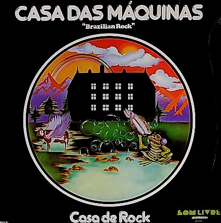 LP Casa Das Máquinas ‎– Casa De Rock