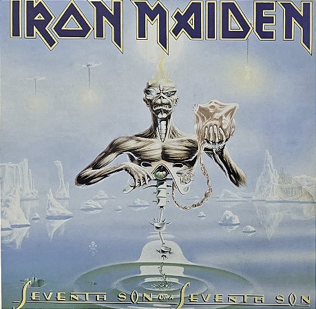 LP Iron Maiden – Seventh Son Of A Seventh Son - C/encarte