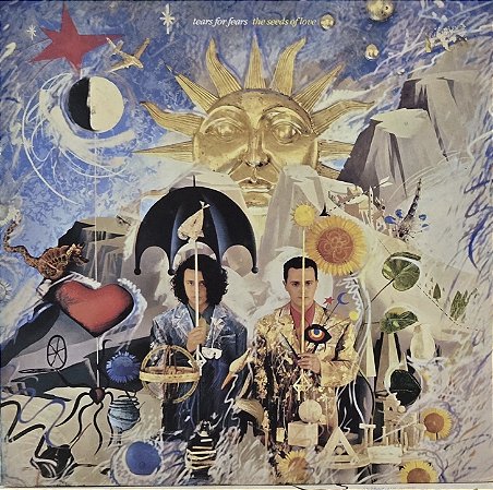 LP Tears For Fears ‎– The Seeds Of Love - C/encarte