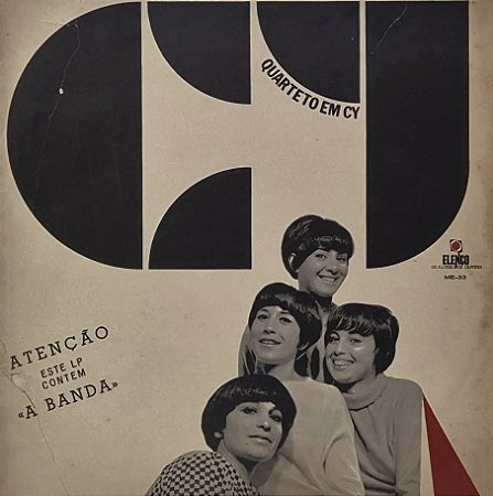 LP Quarteto Em Cy ‎– Quarteto Em Cy